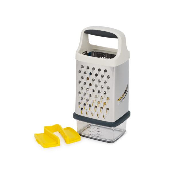 Joseph Joseph Multi-Grip Box Grater with Precision Food-Grip