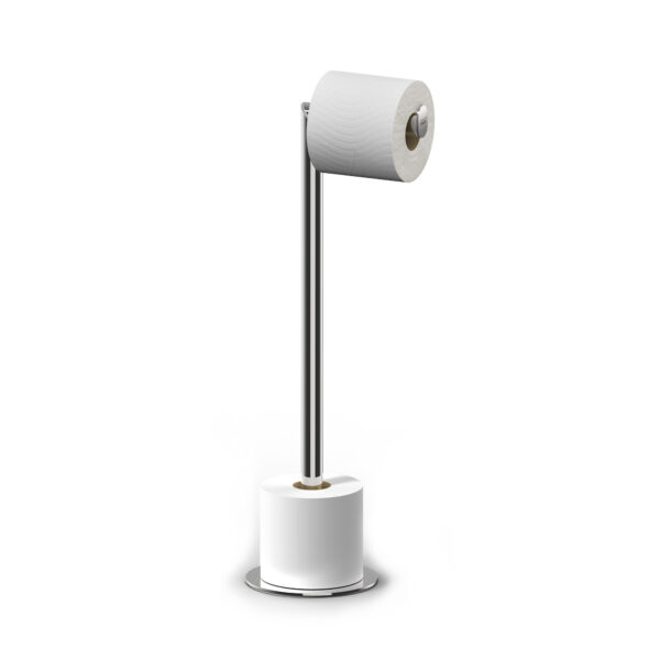 Easystore Luxe 2-in-1 toilet roll stand