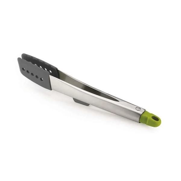 Joseph Joseph Elevate 12" Stainless Steel tongs - Grey / Green