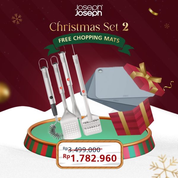 Joseph Joseph Christmas Set 2 / BBQ Grill Set