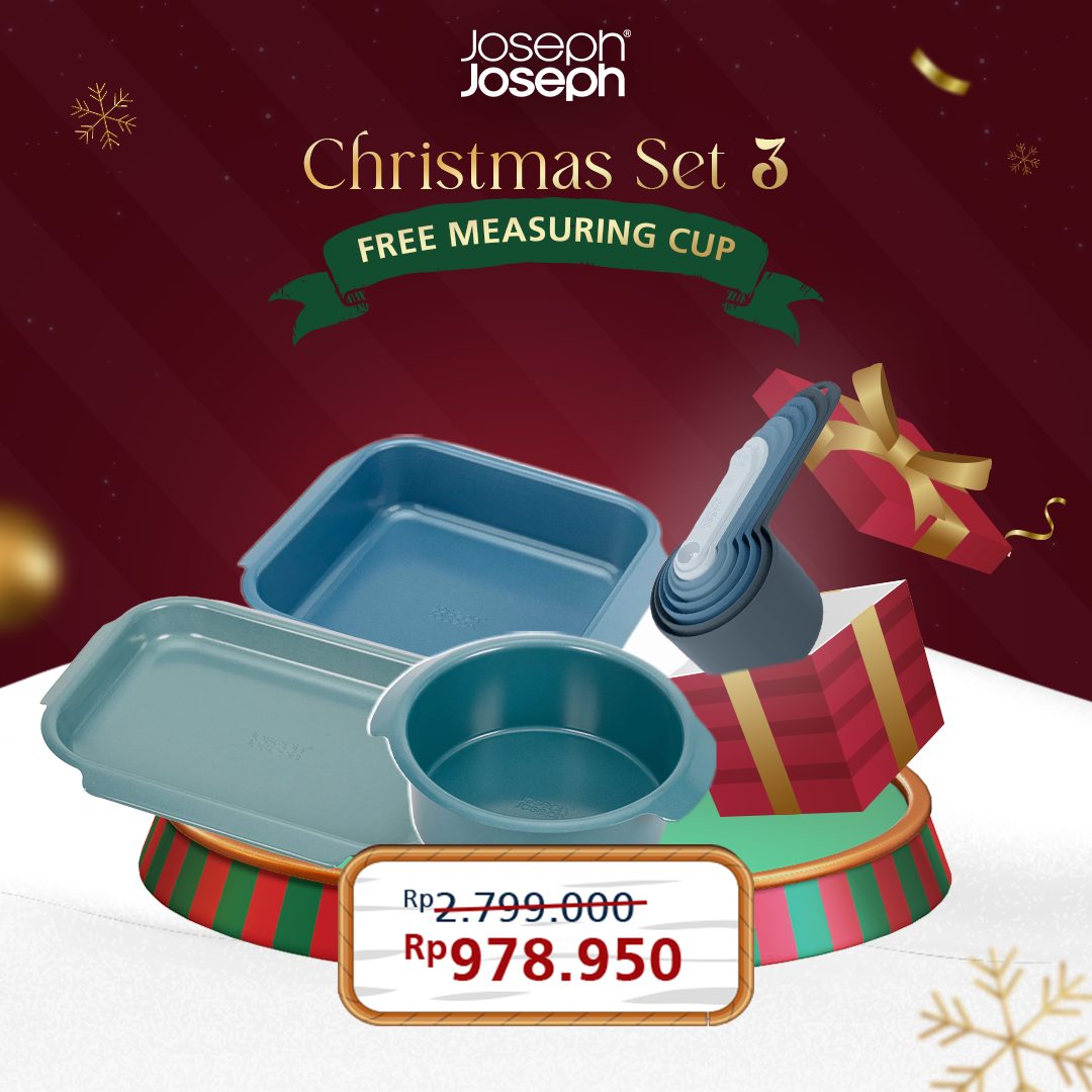7061-christmas_set_3.jpg Joseph Joseph Christmas Set 3 / Baking Tray Set
