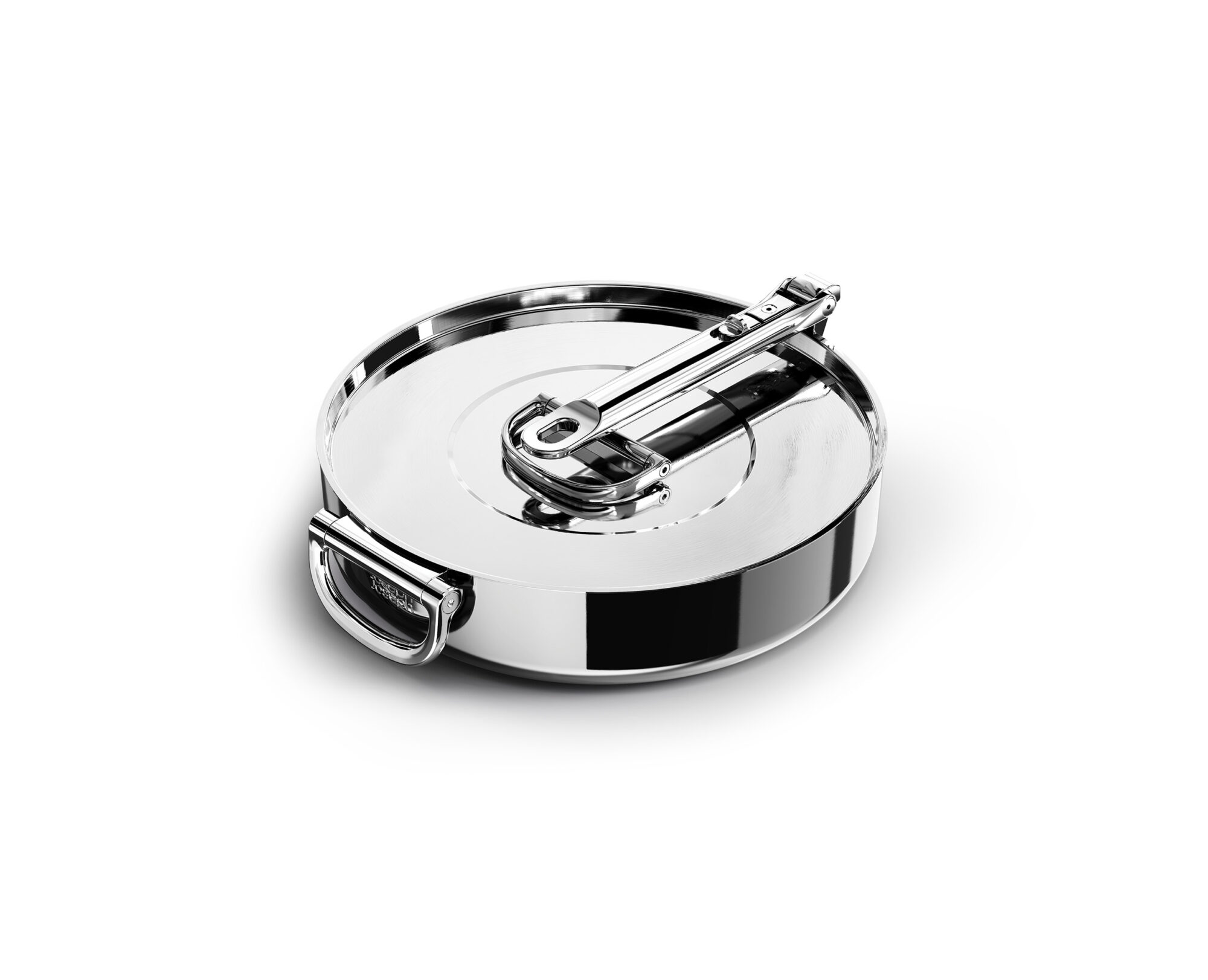 (1000028) Space Steel 28cm S/S Saute pan with lid