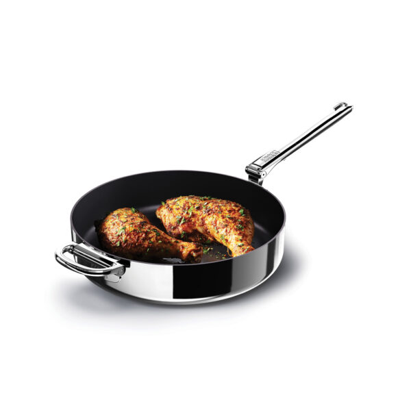 Space Steel Folding Handle Non-Stick 28cm Frying Pan
