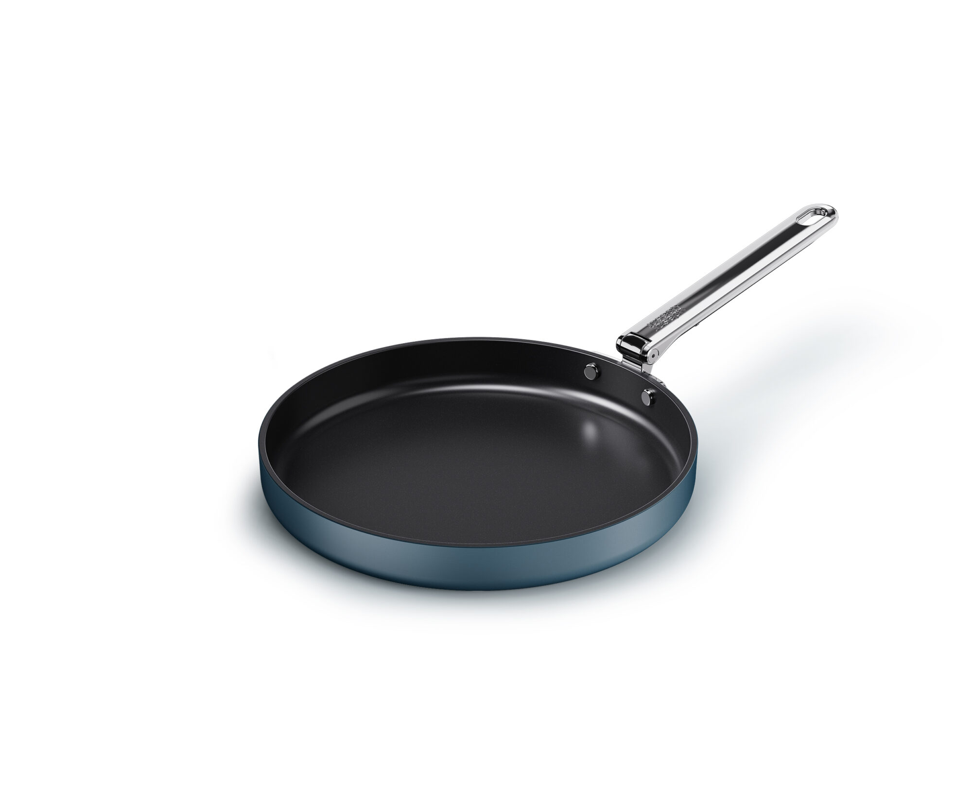 (1000060) Space 28cm Shallow Frying Pan (PROMO) Space Folding Handle Non-Stick 28cm Blue Shallow Frying Pan