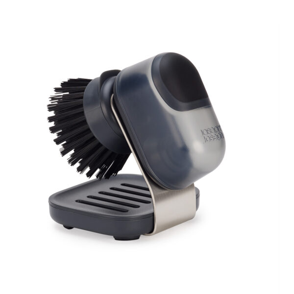 SinkTech Soap Dispensing Palm Brush with Steel Stand