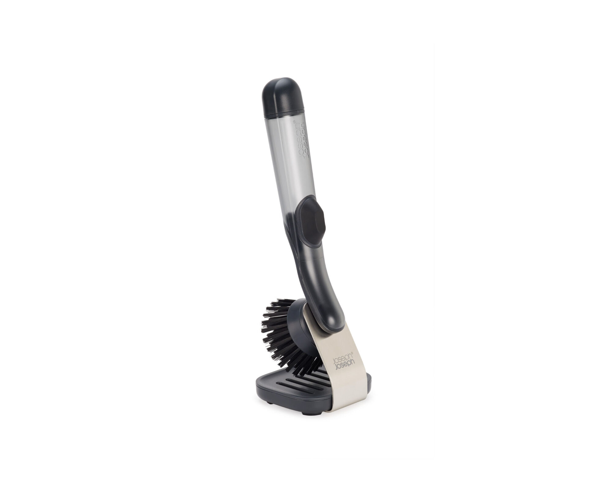 SinkTech Soap Brush w/ Dock (6500019) SinkTech Soap-Dispensing Dish Brush with Stand