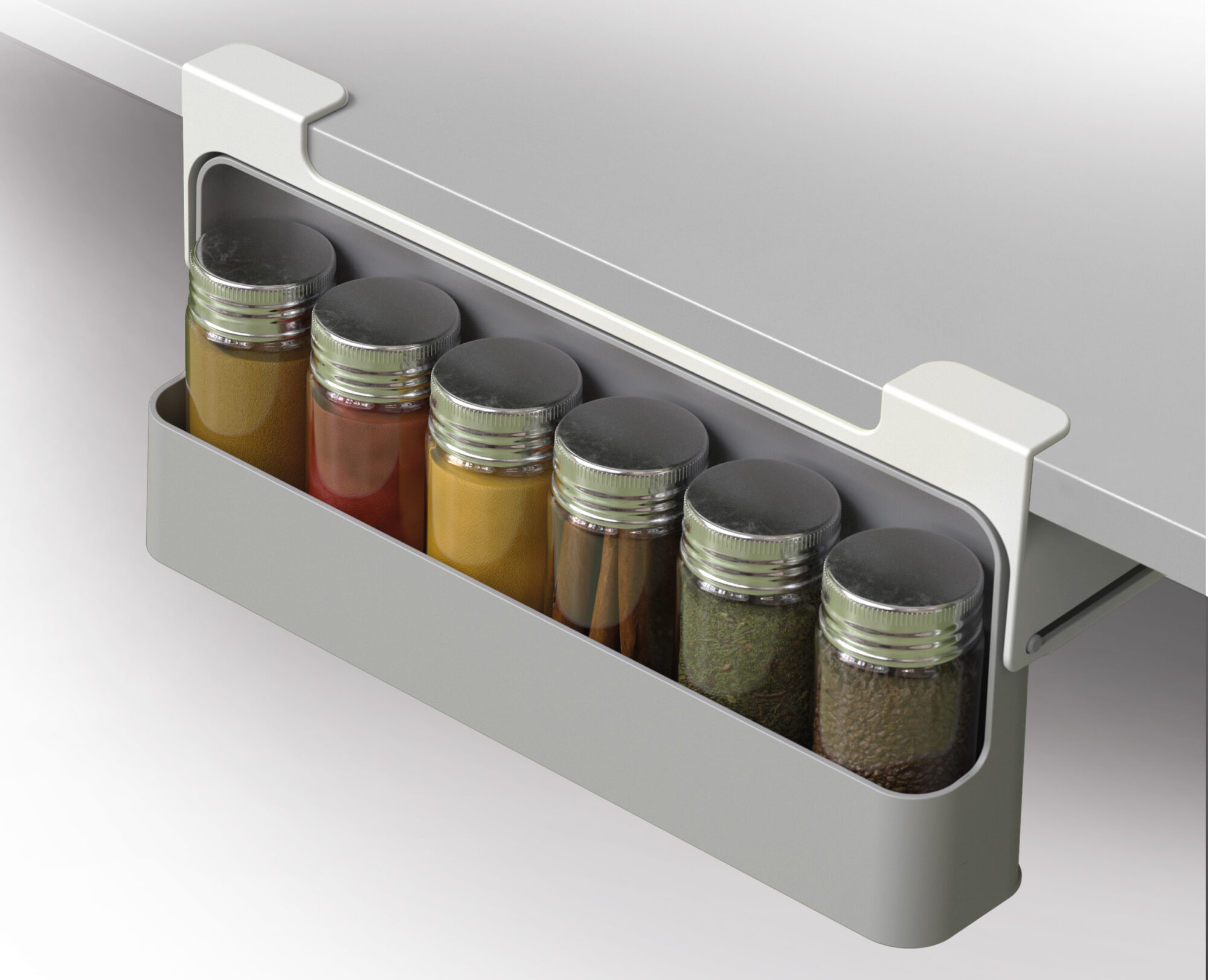 CupboardStore™ Under-Shelf Spice Rack (8500021) CupboardStore Under Shelf Spice Rack - 2026 Updated
