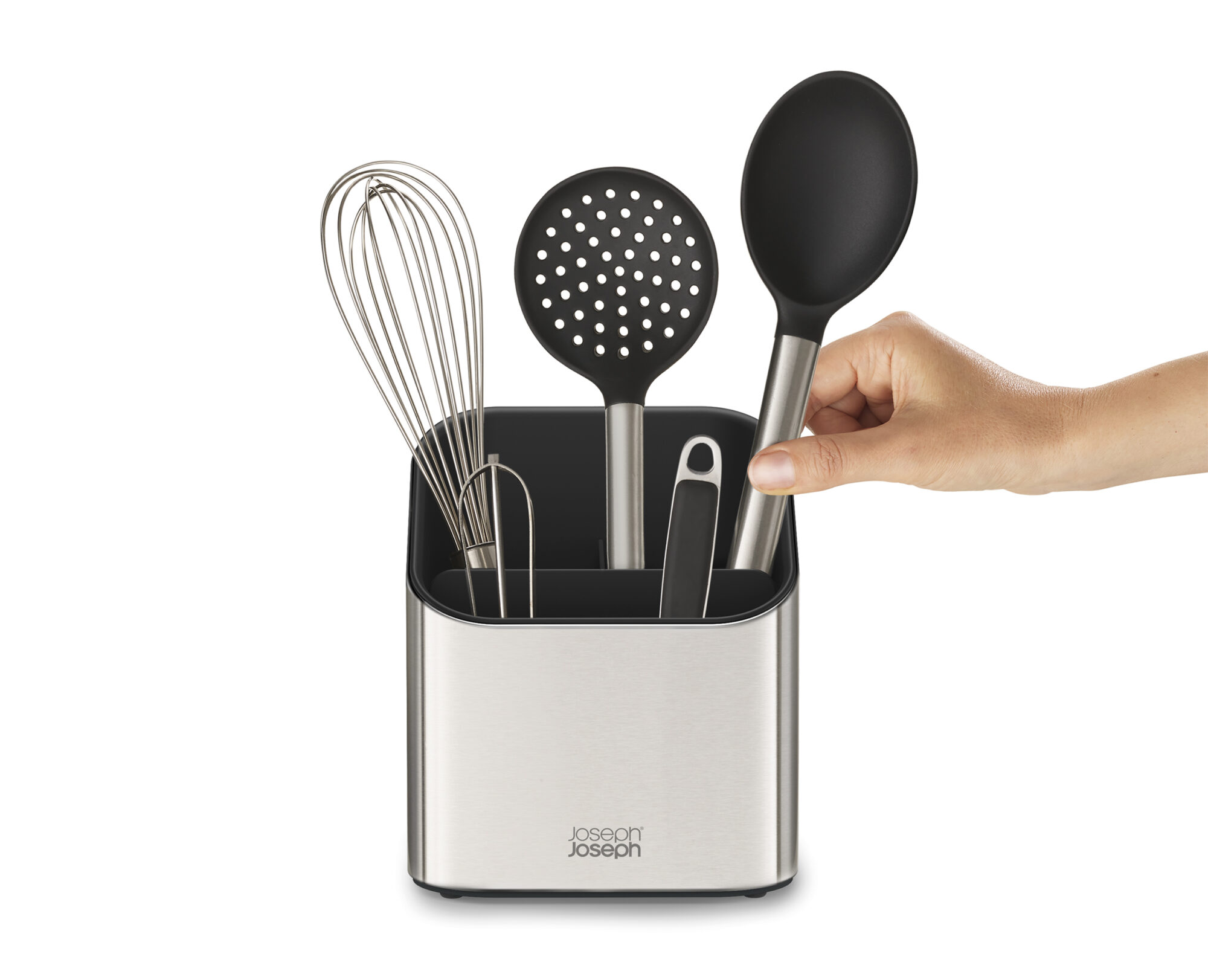 851645-851645_03.jpeg Surface Tiered Utensil Pot (2022) – Grey