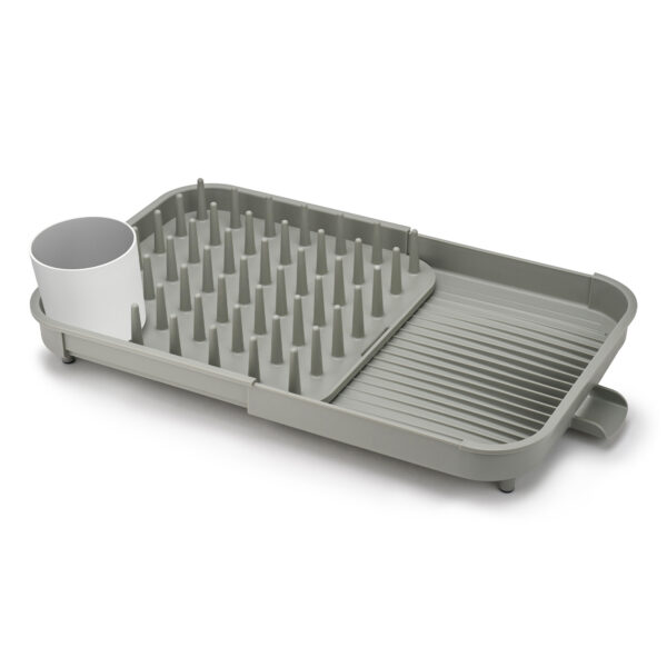 Duo Expandable Dish Rack – Grey