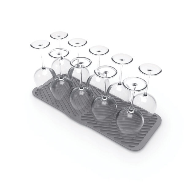 Duo Foldable Draining Mat (Grey)