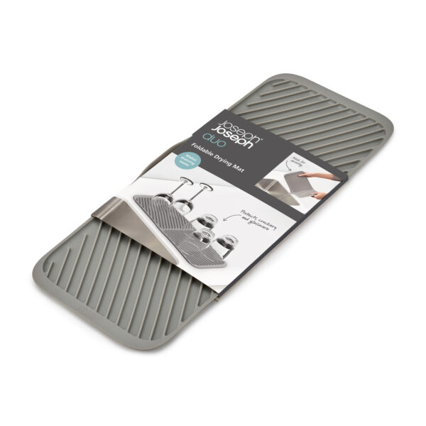 Duo Foldable Draining Mat (Grey)