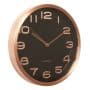 Karlsson Wall Clock Maxie Copper Numbers Black D.29 cm