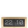 Karlsson Wall / Table Clock Boxed Flip XL Brused Gold