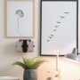Karlsson Flip Clock No Case Mini with Stand Warm Grey