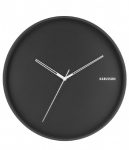 Karlsson Wall Clock Hue Black D.40 cm
