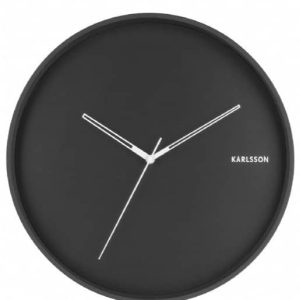Karlsson Wall Clock Hue Black D.40 cm