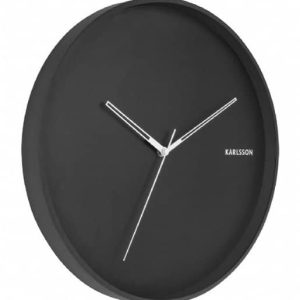 Karlsson Wall Clock Hue Black D.40 cm