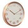 Karlsson Wall Clock Maxie Steel White/Copper