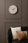 Karlsson Wall Clock Layered Origami Warm Grey D.30cm