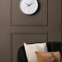 Karlsson Wall clock Warm Layered Lines White D.30cm