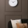Karlsson Wall Clock Layered Origami White D.30cm