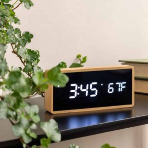 Karlsson Alarm clock Tube Bamboo