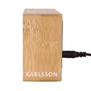 Karlsson Alarm clock Tube Bamboo