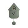 Karlsson Wall Clock Modern Jungle Green Cuckoo