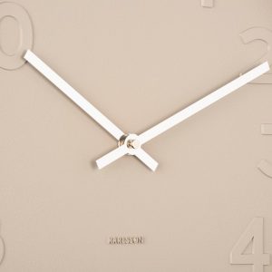 Karlsson Wall Clock Mr. Brown Numbers Sand Brown D. 37,5 cm