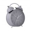 Karlsson Alarm Clock Iconic Matt Grey 16,5 x 11 x 5,5cm