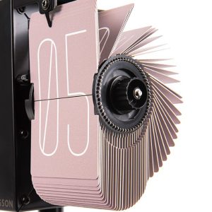 Karlsson Flip Clock No Case Mini Faded Pink 20.6 x 7.5 x 13.9cm