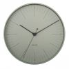 Karlsson Wall Clock Index Metal Grayed Jade D. 40 cm